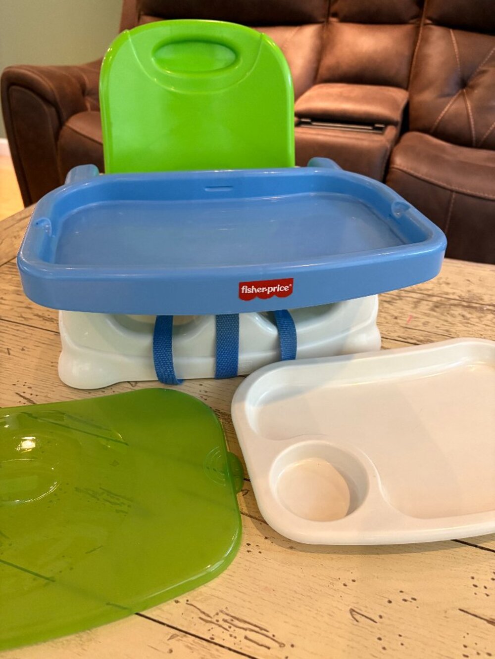 Fisher Price Portable Healthy Care Booster Seat with Removable Tray